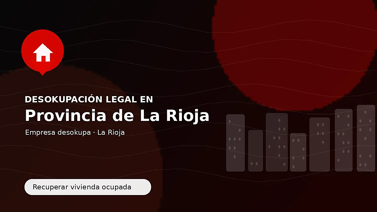 Empresa desokupa en la provincia de La Rioja para recuperar inmuebles ocupados